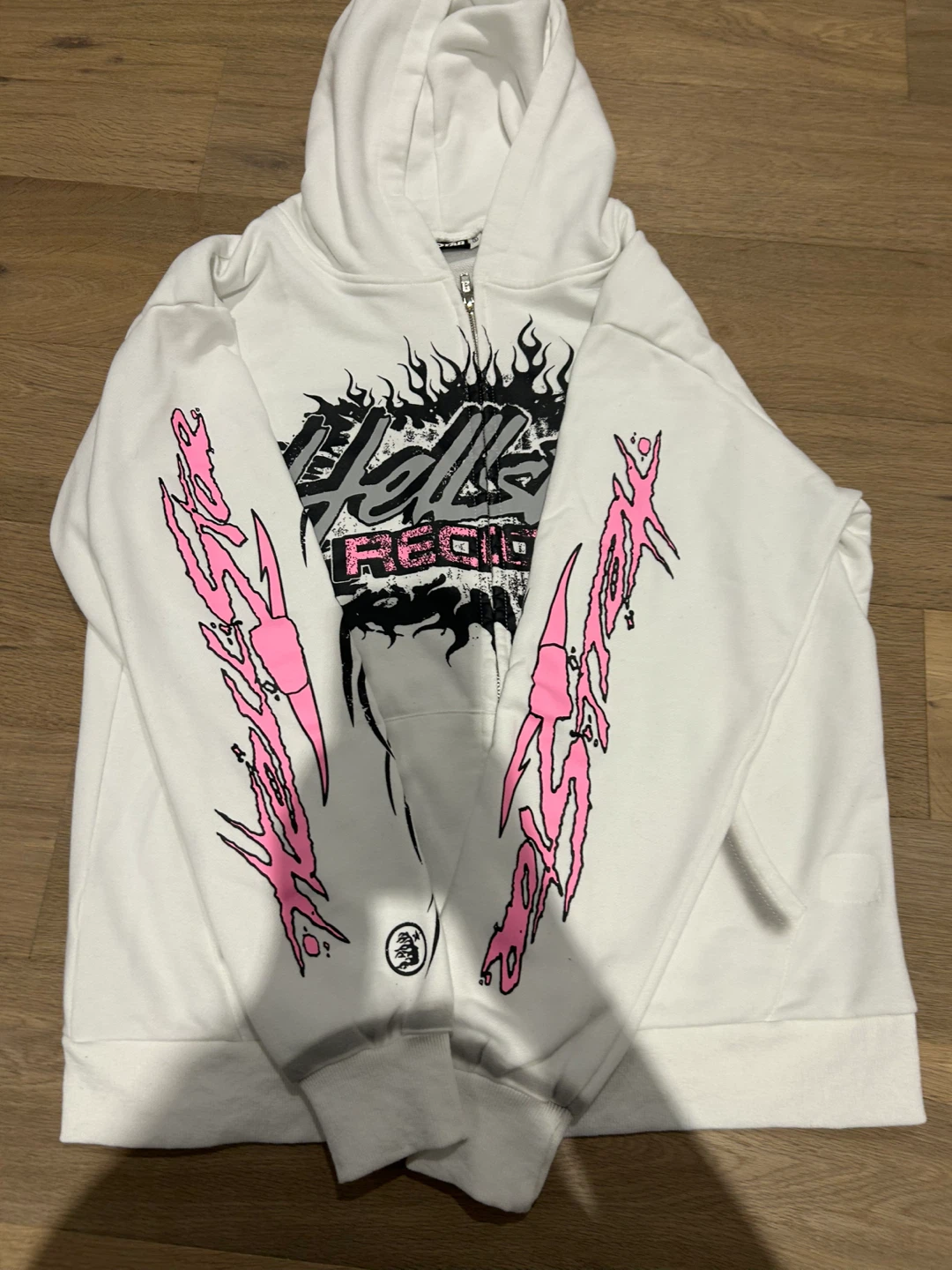 Hellstar Records Zip-Up Hoodie - photo 2