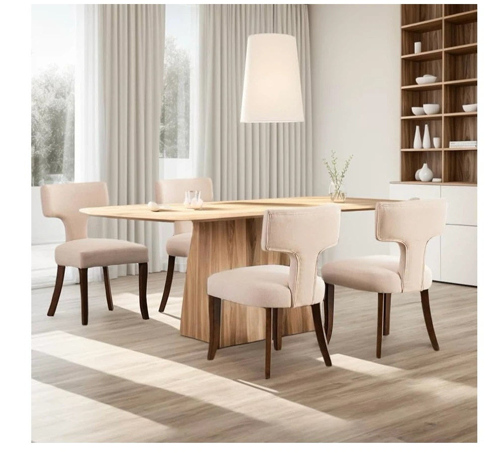 SNUGWAY Dining Chair, Kitchen Essential,Fabric, Set Of 2 - photo 2