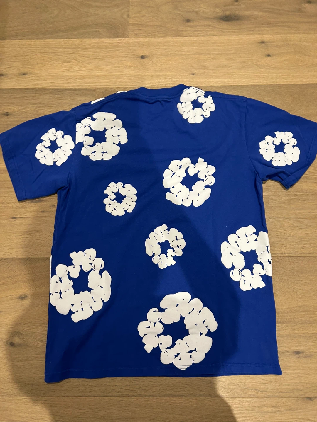 Denim Tears Cotton Wreath T-Shirt Blue - photo 2