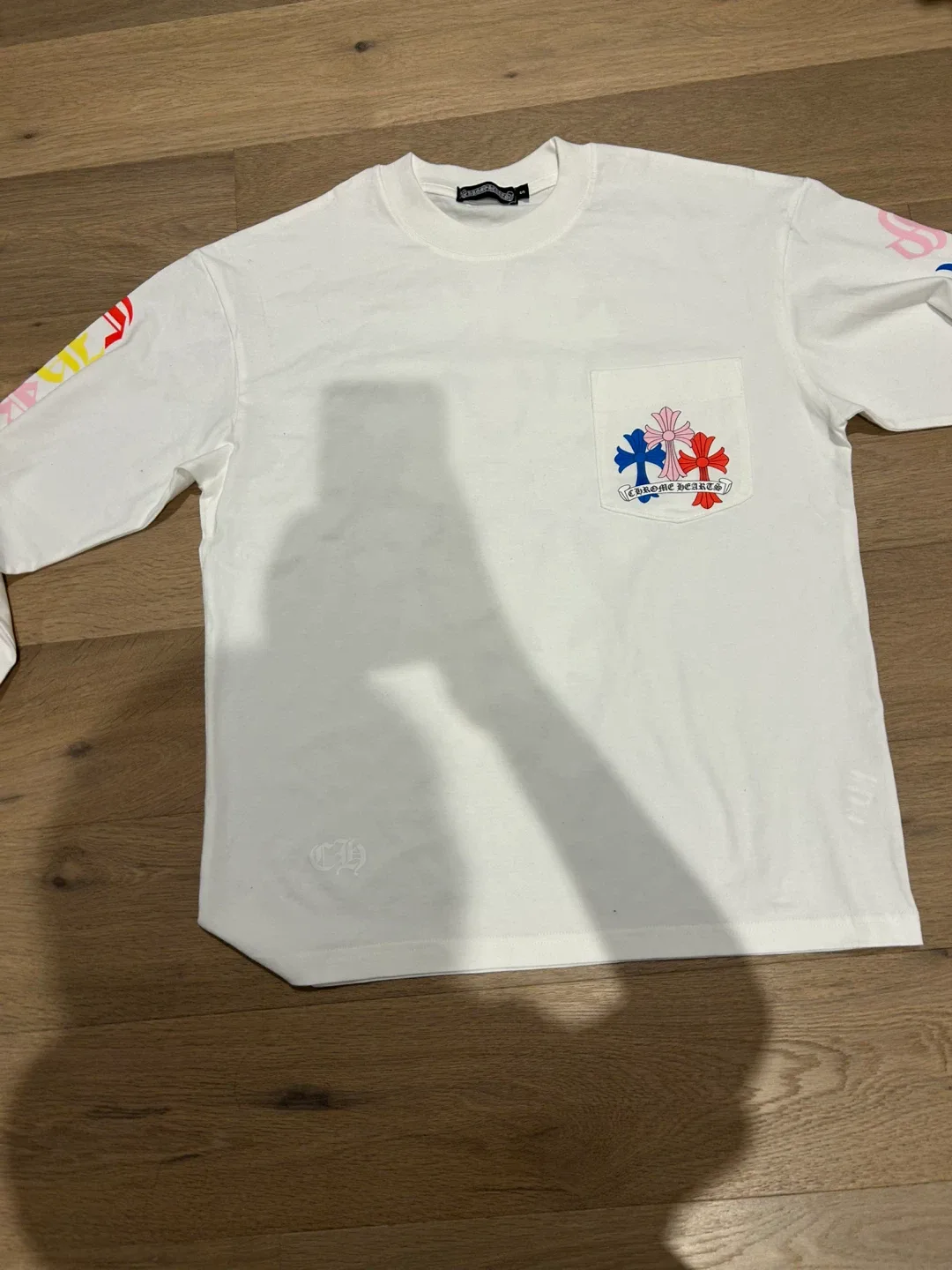Chrome Hearts Multi-Colour Cross Long Sleeve T-Shirt
