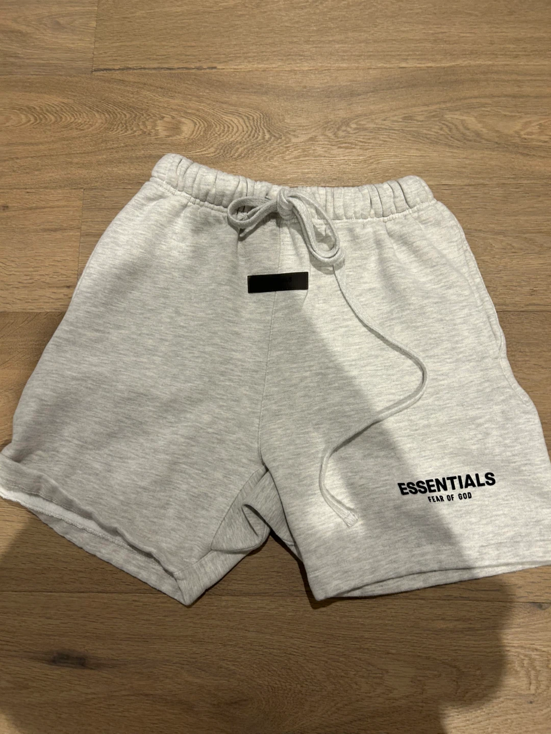 Fear of God Essentials Sweat Shorts - Grey, Size XS