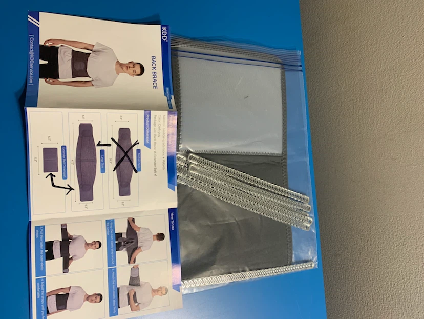 NEW KDD BACK BRACE