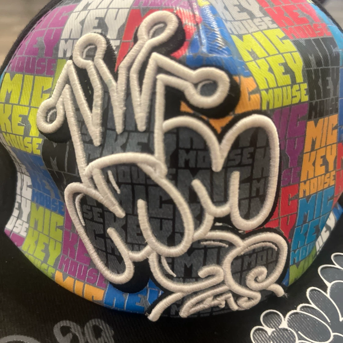 Mickey Mouse Disney Parks Graffiti Inspired Cap - photo 3
