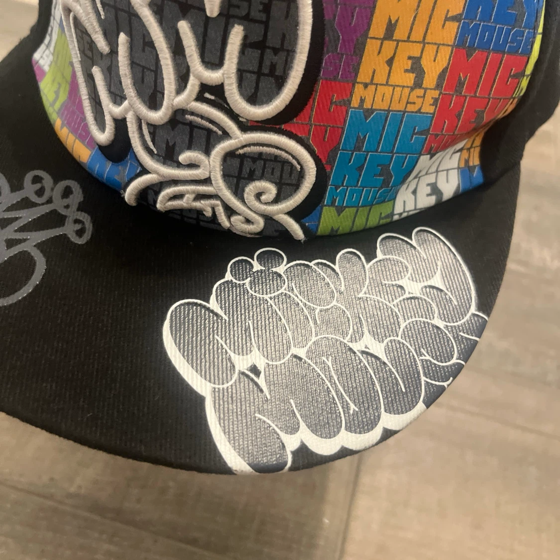 Mickey Mouse Disney Parks Graffiti Inspired Cap - photo 4