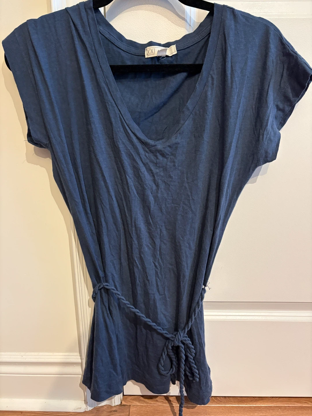 Blue V-Neck t-shirt