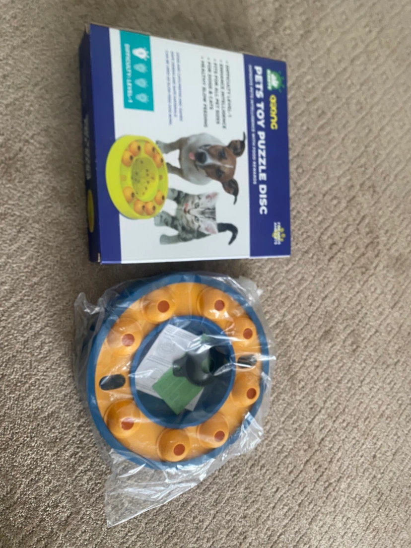Pet Toy Puzzle Disc Slow Feeder - photo 2