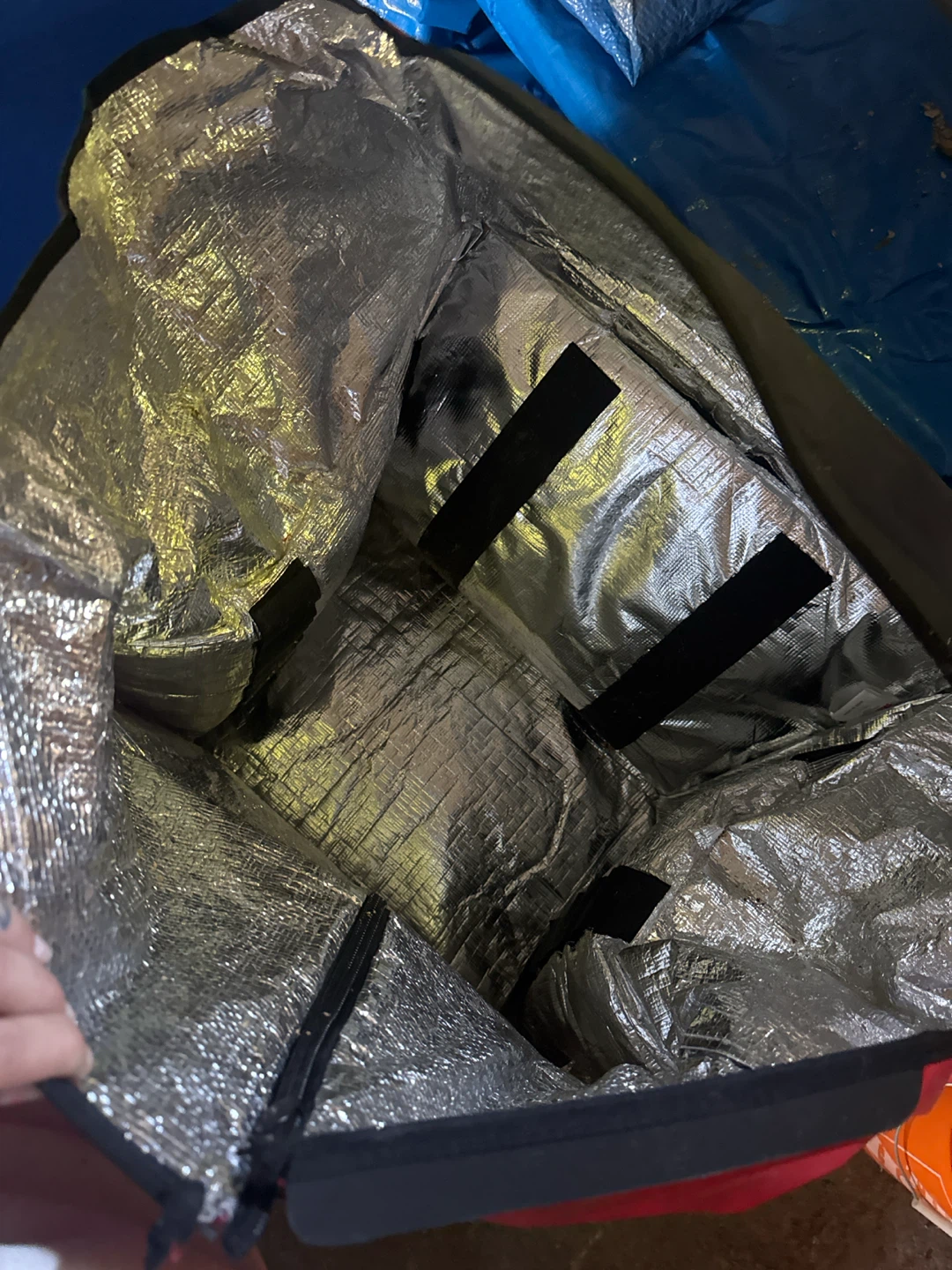 Large food delivery insulated back pack - photo 2