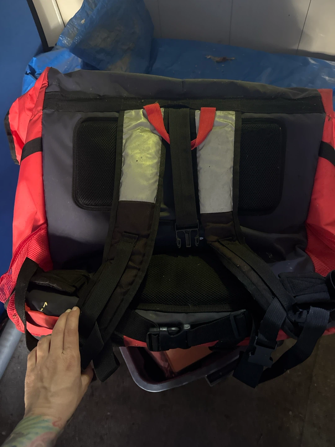 Large food delivery insulated back pack - photo 3