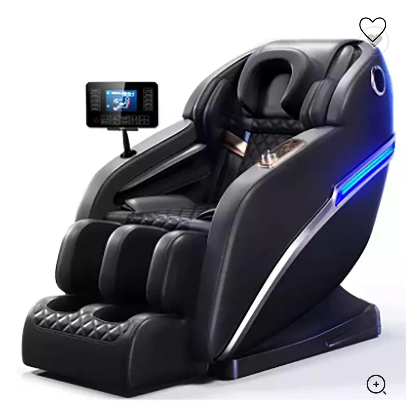 Black Full Body Massage Chair
