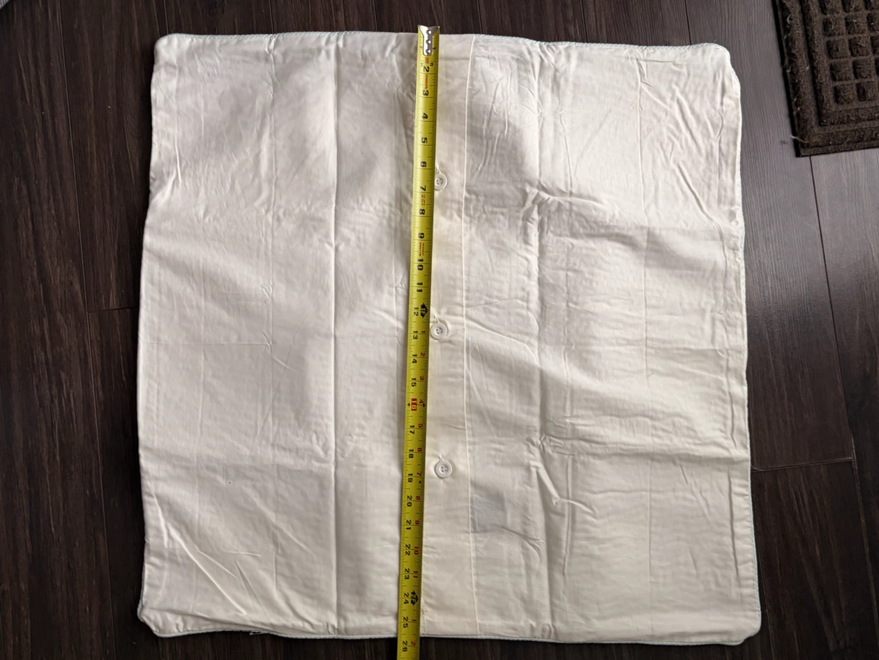 Set of Two Quilted Euro Cushion Covers - photo 3