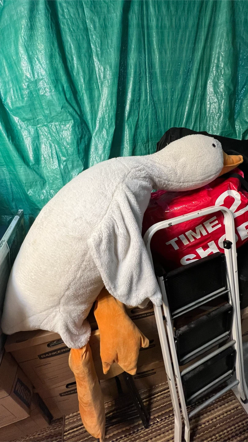 Large plush goose stuffed animal - photo 3