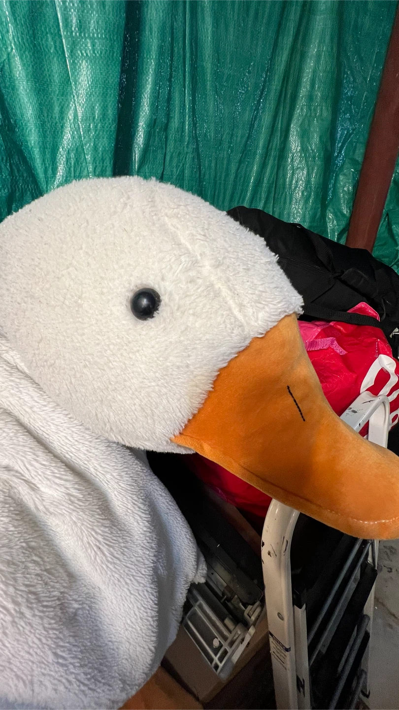 Large plush goose stuffed animal - photo 4