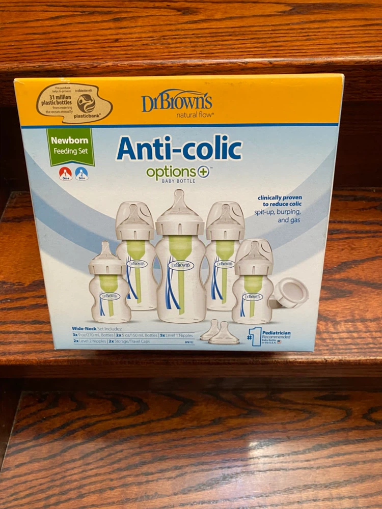 Dr. Brown's Anti-Colic Options+ Newborn Feeding Set