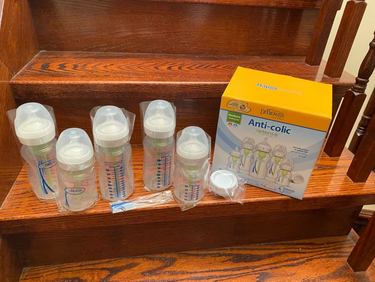 Dr. Brown's Anti-Colic Options+ Newborn Feeding Set - photo 2