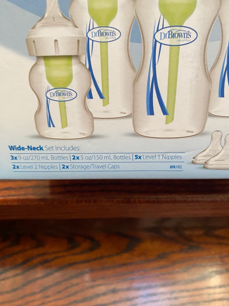 Dr. Brown's Anti-Colic Options+ Newborn Feeding Set - photo 4