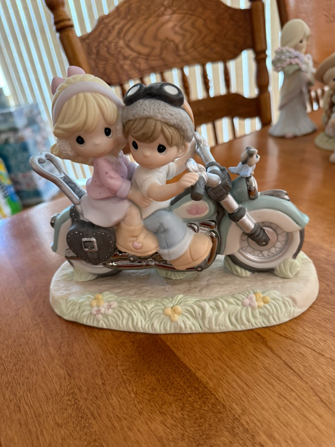Precious Moments Motorcycle Figurine