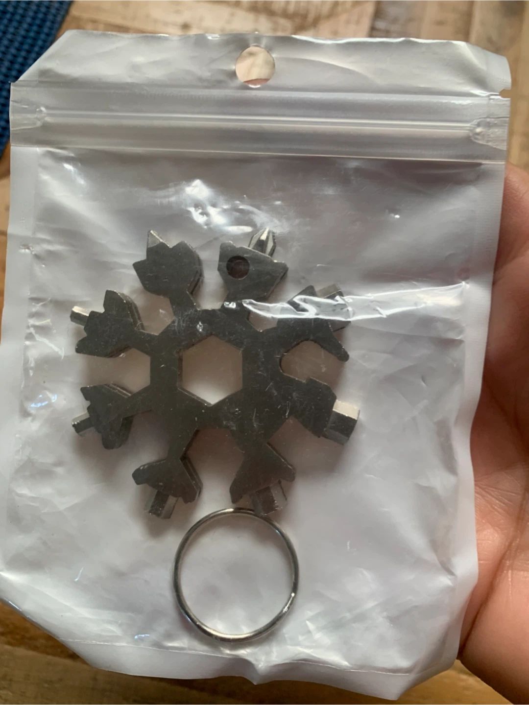 Snowflake Multi-Tool Keychain