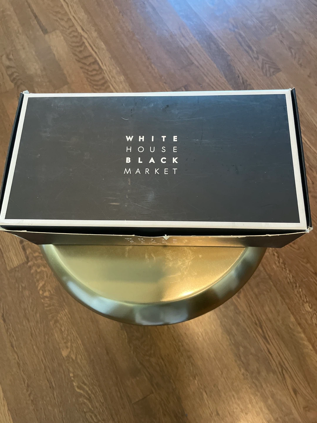 White House Black Market Black Heels with Pearl Detail - photo 4