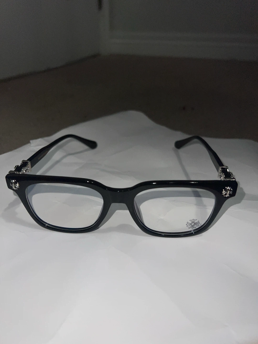 Chrome Hearts Black Glasses - photo 3