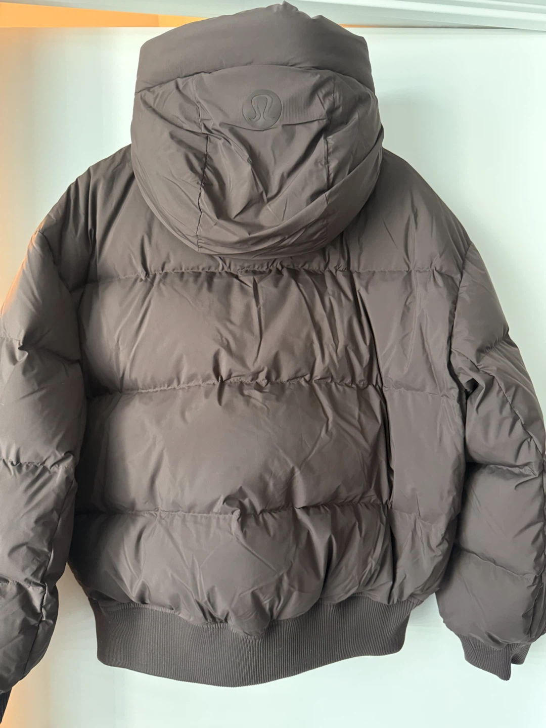 Lululemon Wunder Puff Bomber Hoodie Brown - photo 4