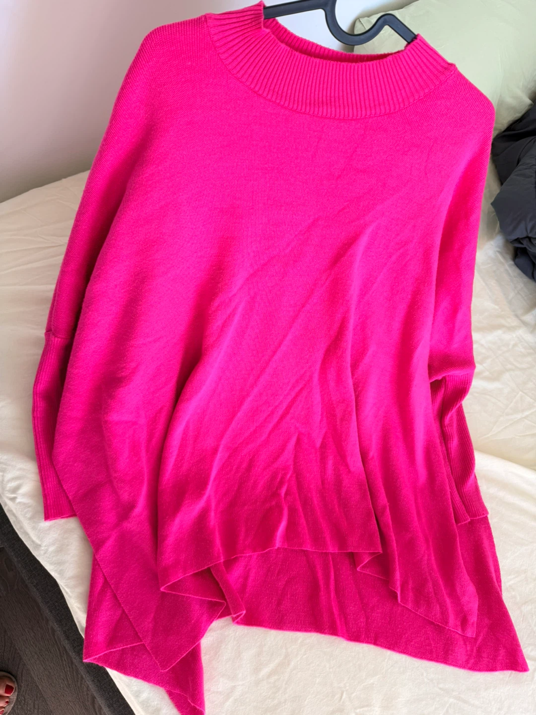 Bright Pink High-Low Sweater - photo 2