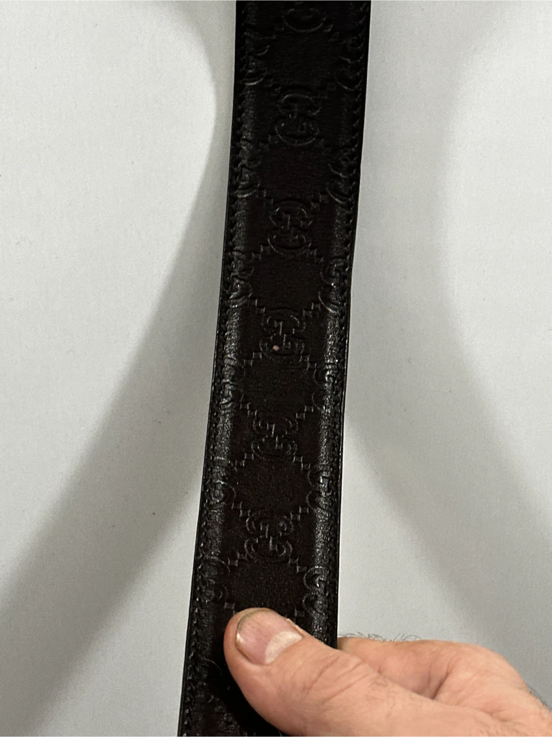 Gucci Interlocking G Brown Guccissima Belt 42 - photo 3