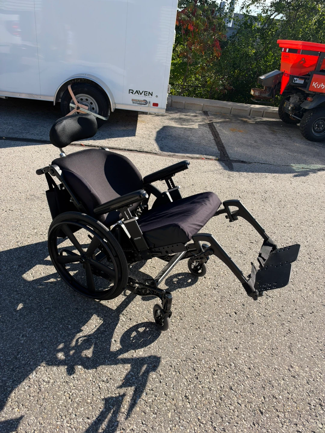 TILT WHEELCHAIR 17” DELIVERED