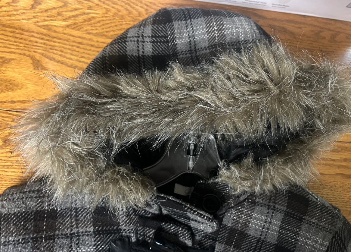 Vintage Y2K Charlotte Russe Plaid Toggle Jacket - photo 2