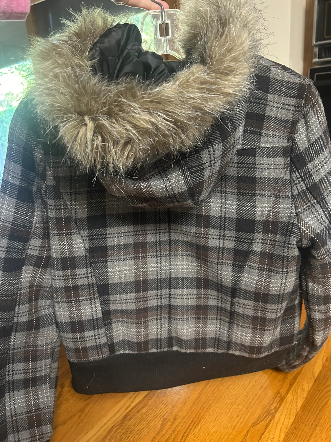 Vintage Y2K Charlotte Russe Plaid Toggle Jacket - photo 5