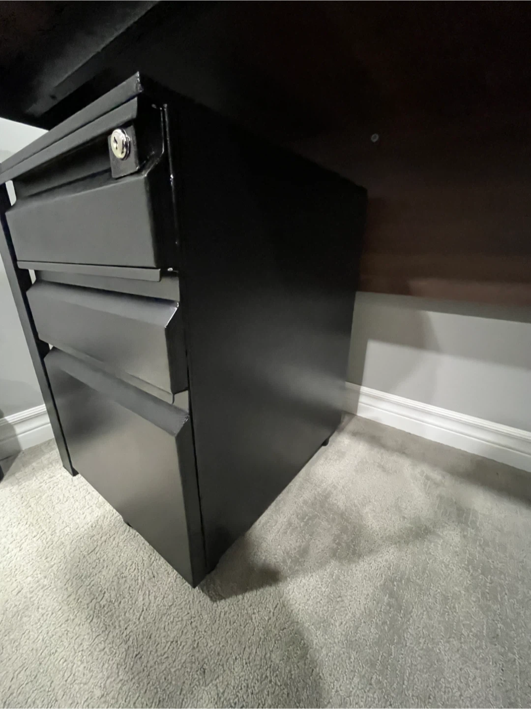 3-Drawer Locking Filing/Storage Cabinet - photo 3