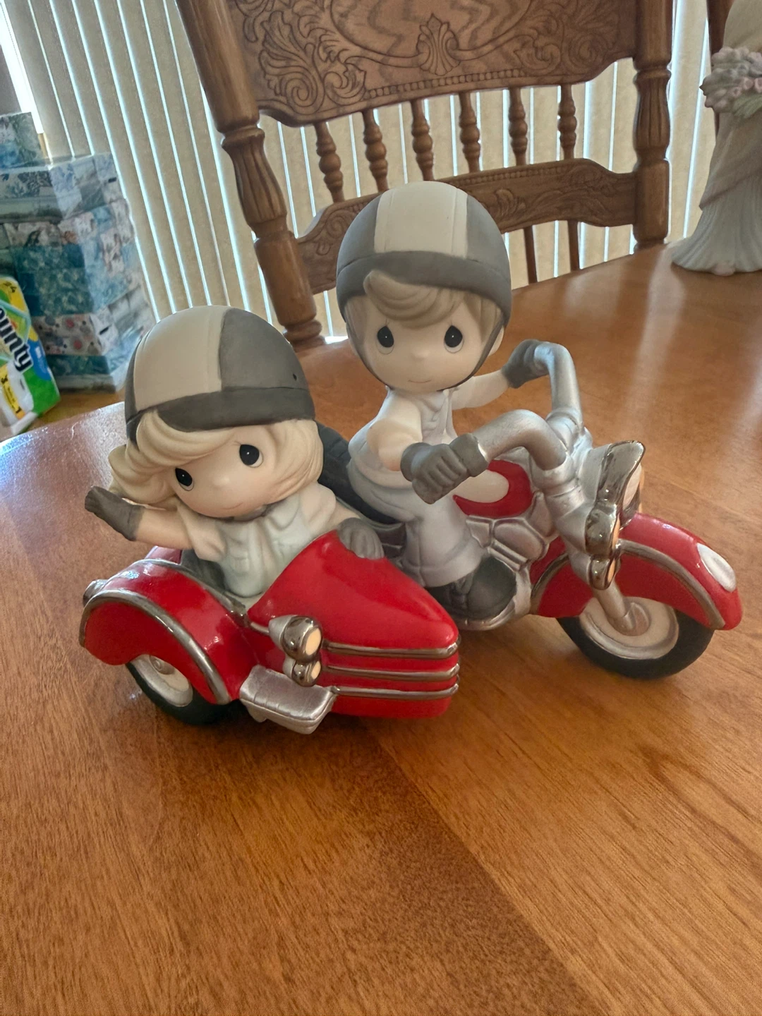 Precious Moments Motorcycle Figurine