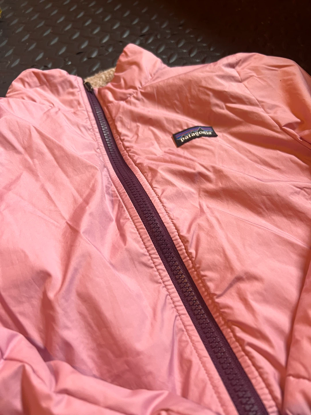 Patagonia Kids Pink Reversible Jacket - photo 2