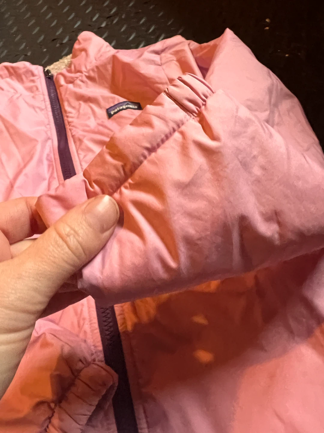 Patagonia Kids Pink Reversible Jacket - photo 4