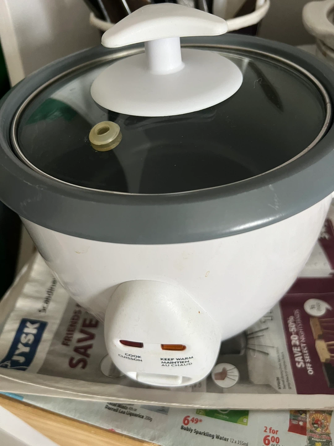 White Rice Cooker