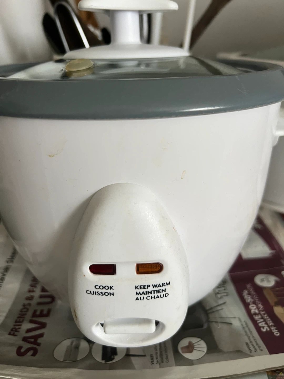 White Rice Cooker - photo 2