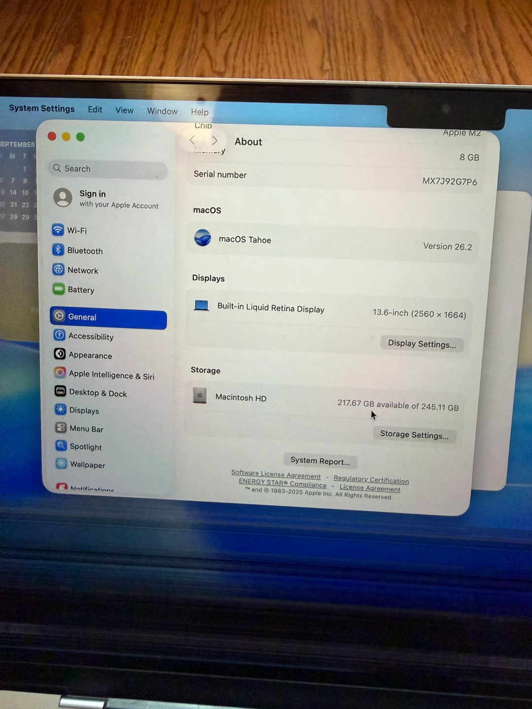 MacBook Air M2 2022 Fully Functional Cracked Screen - photo 3
