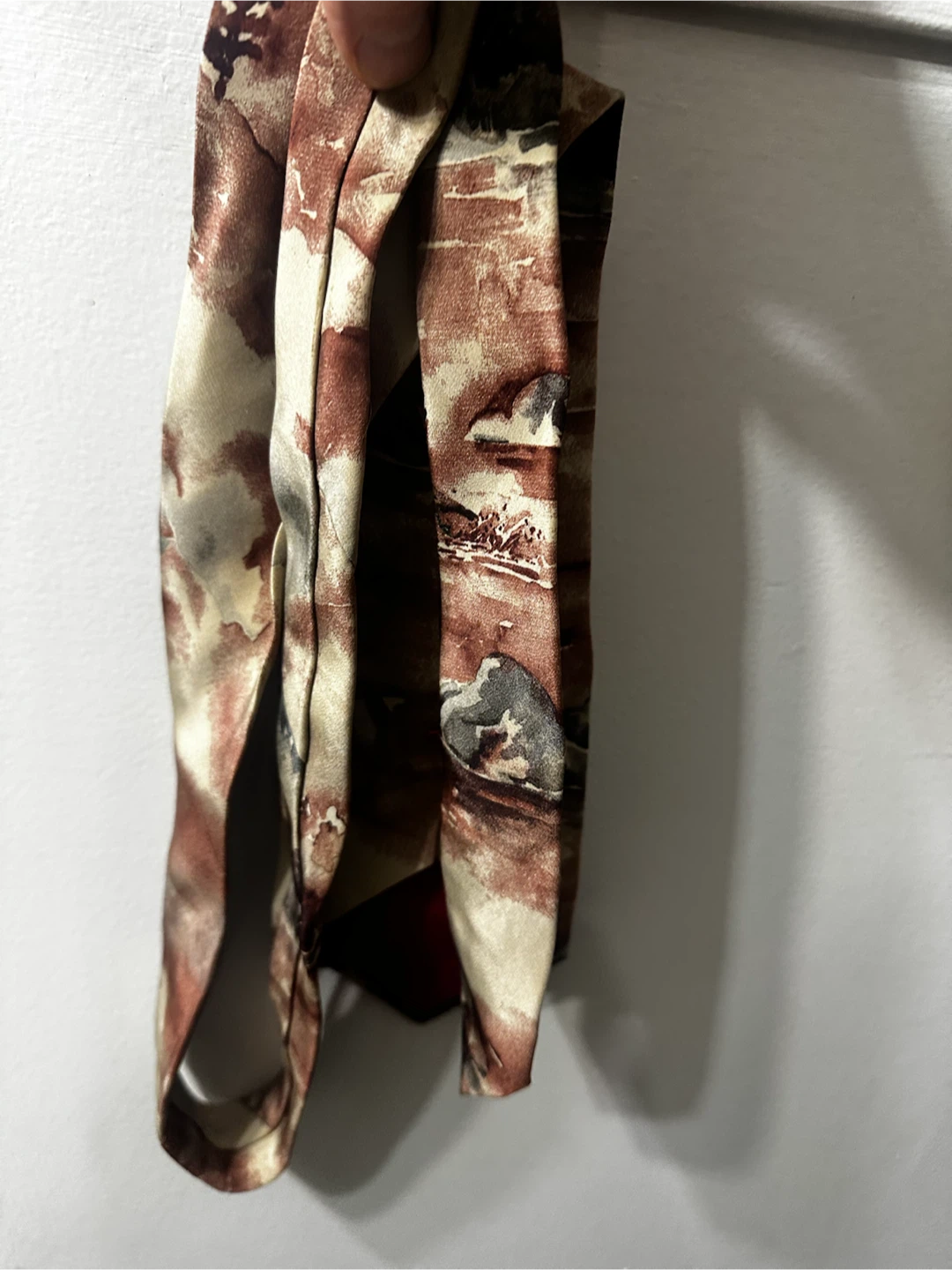 Vintage Oscar De Le Renta 100% Italian Silk Mallard Tie - photo 4