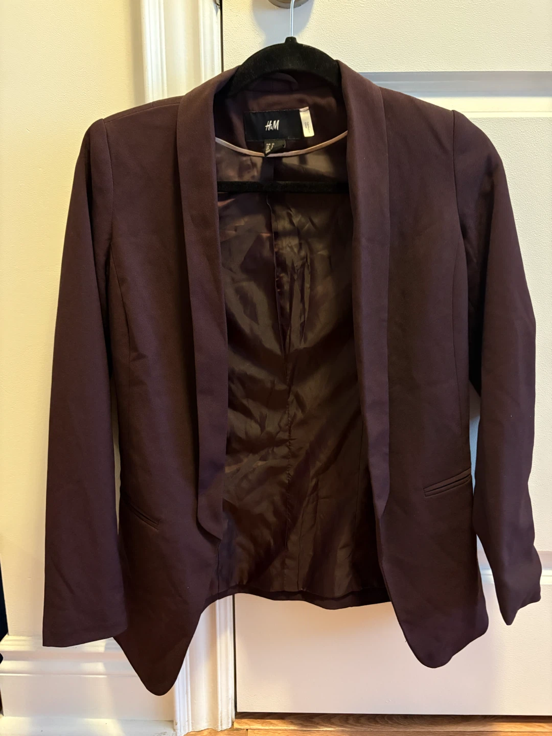 H&M Dark Purple Blazer