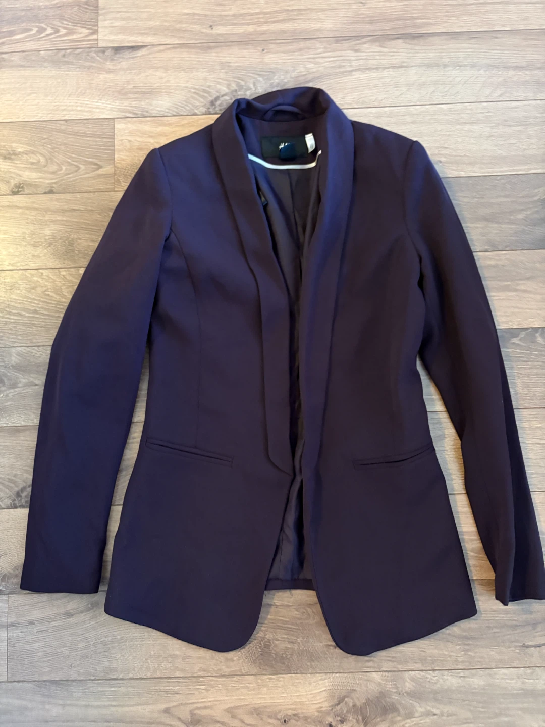 H&M Dark Purple Blazer - photo 2