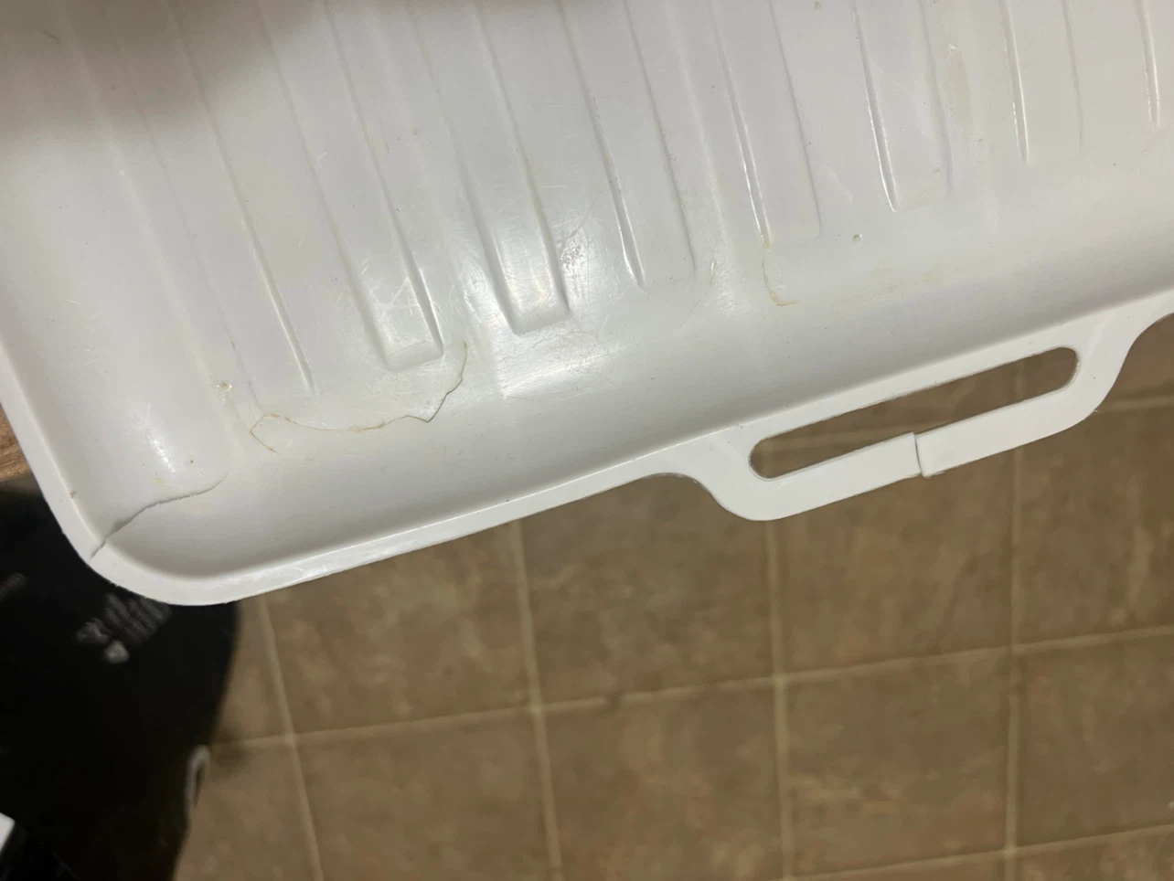 Blue Bucket and White Dish Drying Rack - photo 5