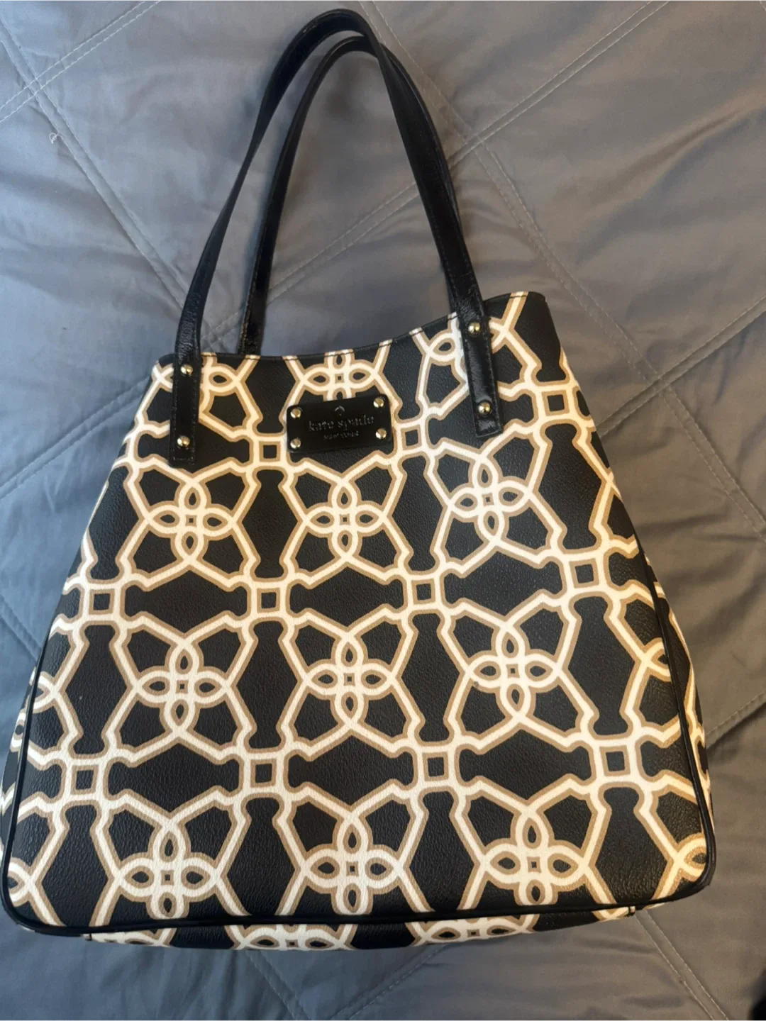 Kate Spade Geometric Tote Bag - photo 3
