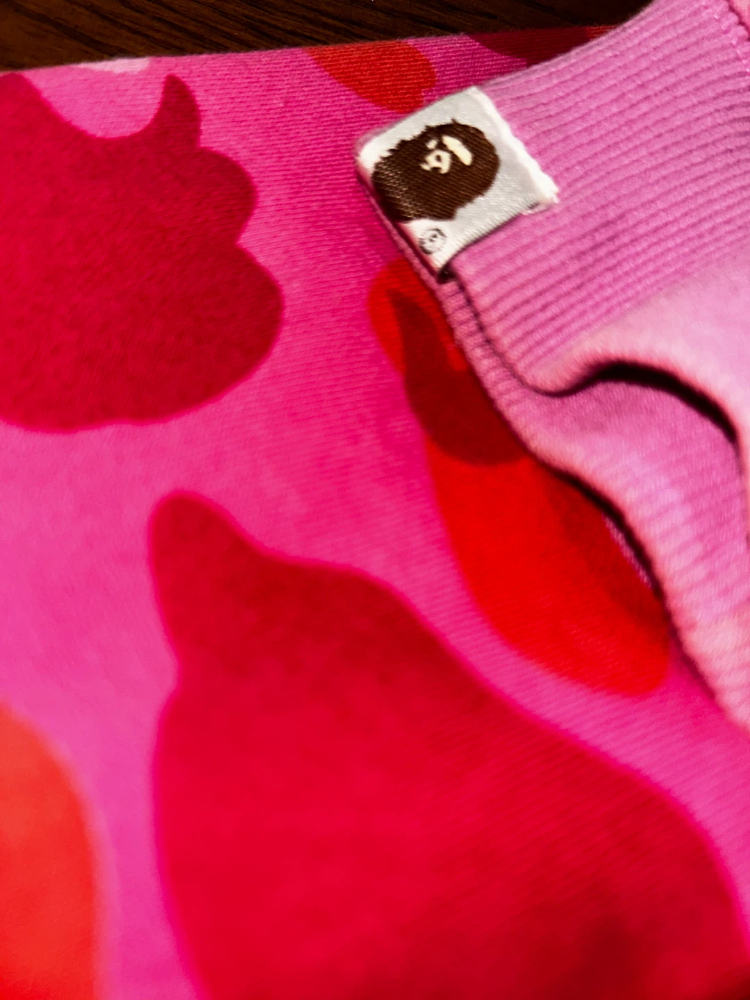 A Bathing Ape Pink Camo Sweatshirt - photo 3