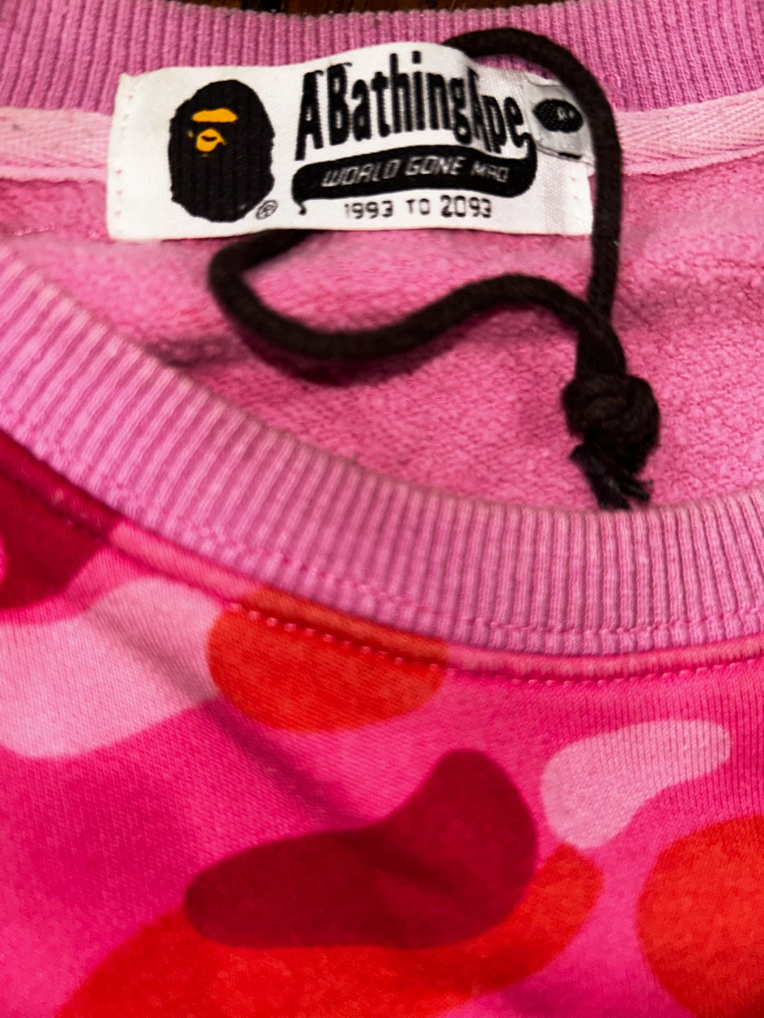 A Bathing Ape Pink Camo Sweatshirt - photo 4