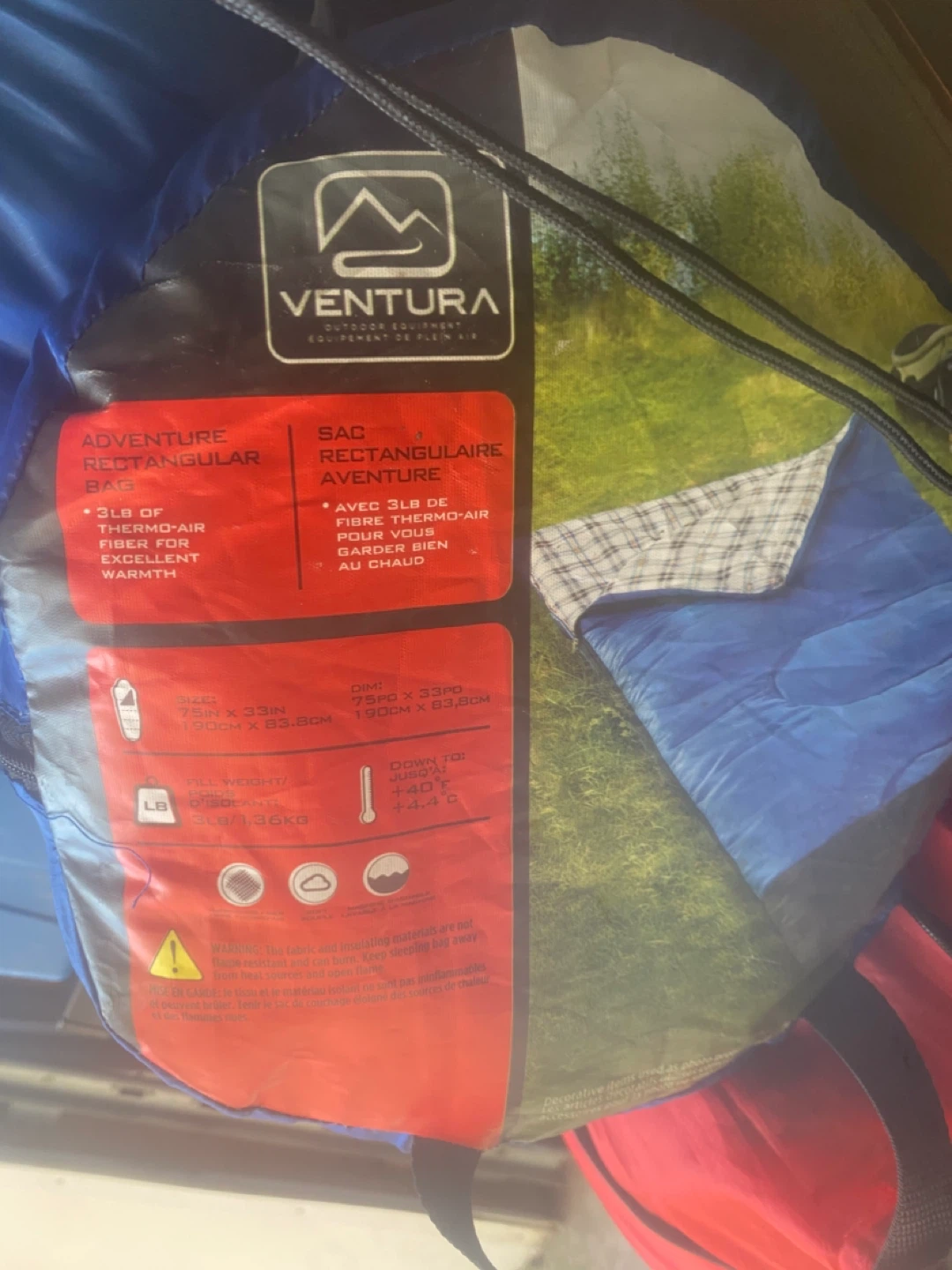 Ventura and Ozark Trail Adventure Rectangular Sleeping Bags - photo 2