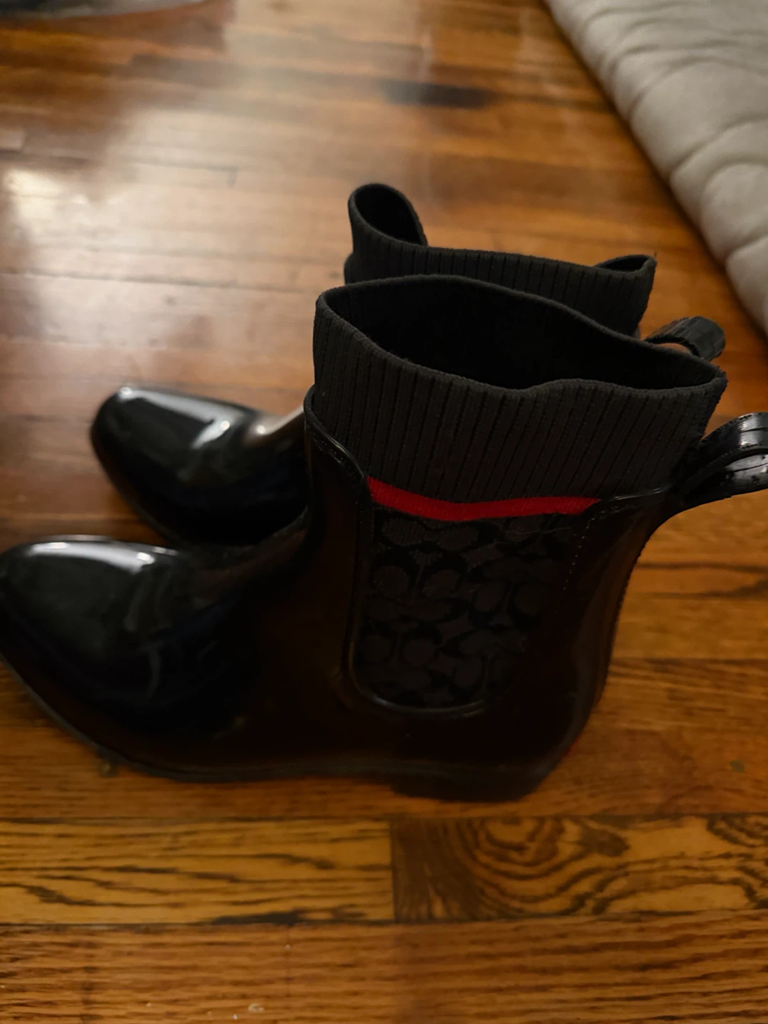 Coach Rain Boots Size 8B - photo 2