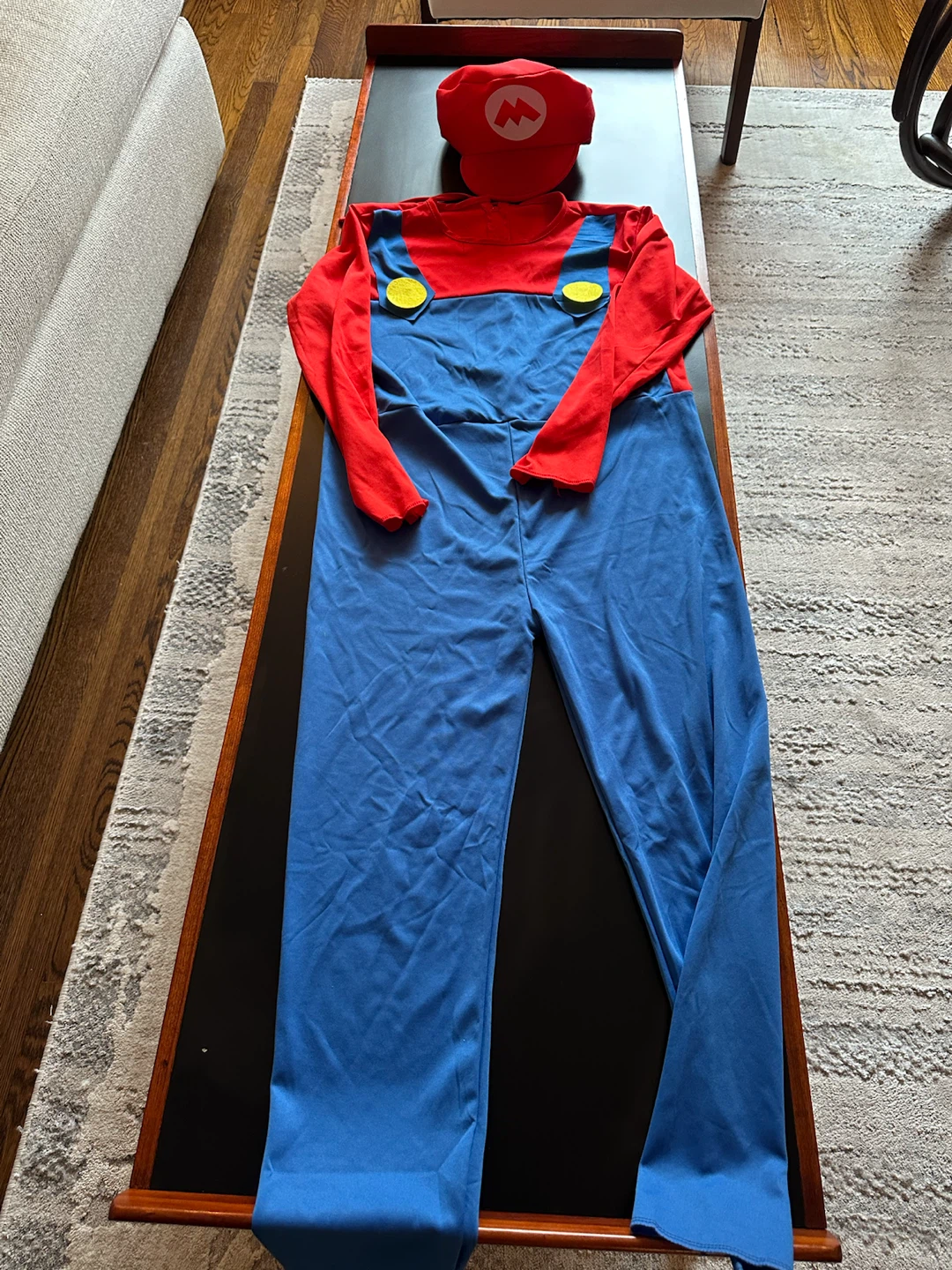 Super Mario Costume Size xl (kids age 12) - photo 2