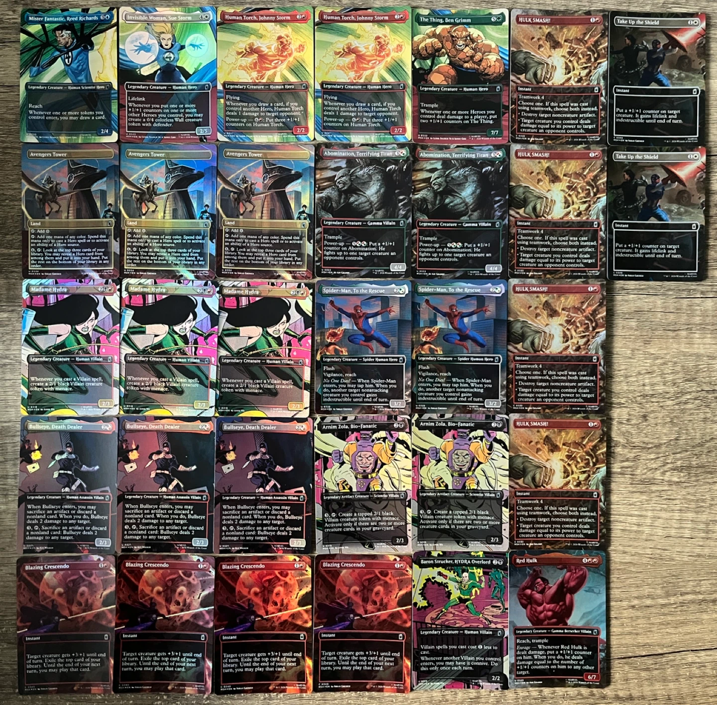 A Lot of Magic the Gathering Foil Cards (100+)