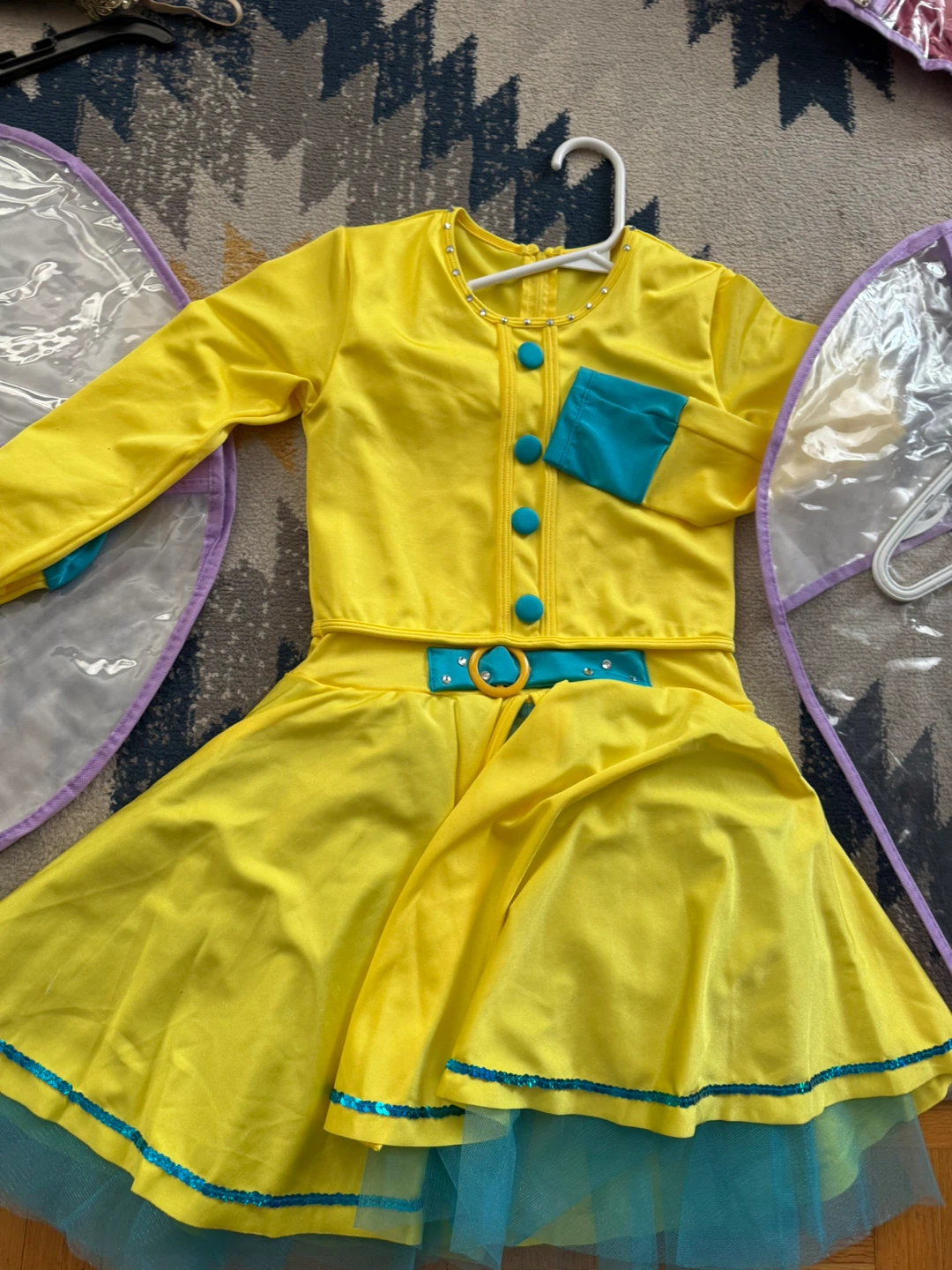 Assorted Kids Dance Costumes size 11/12 - photo 2