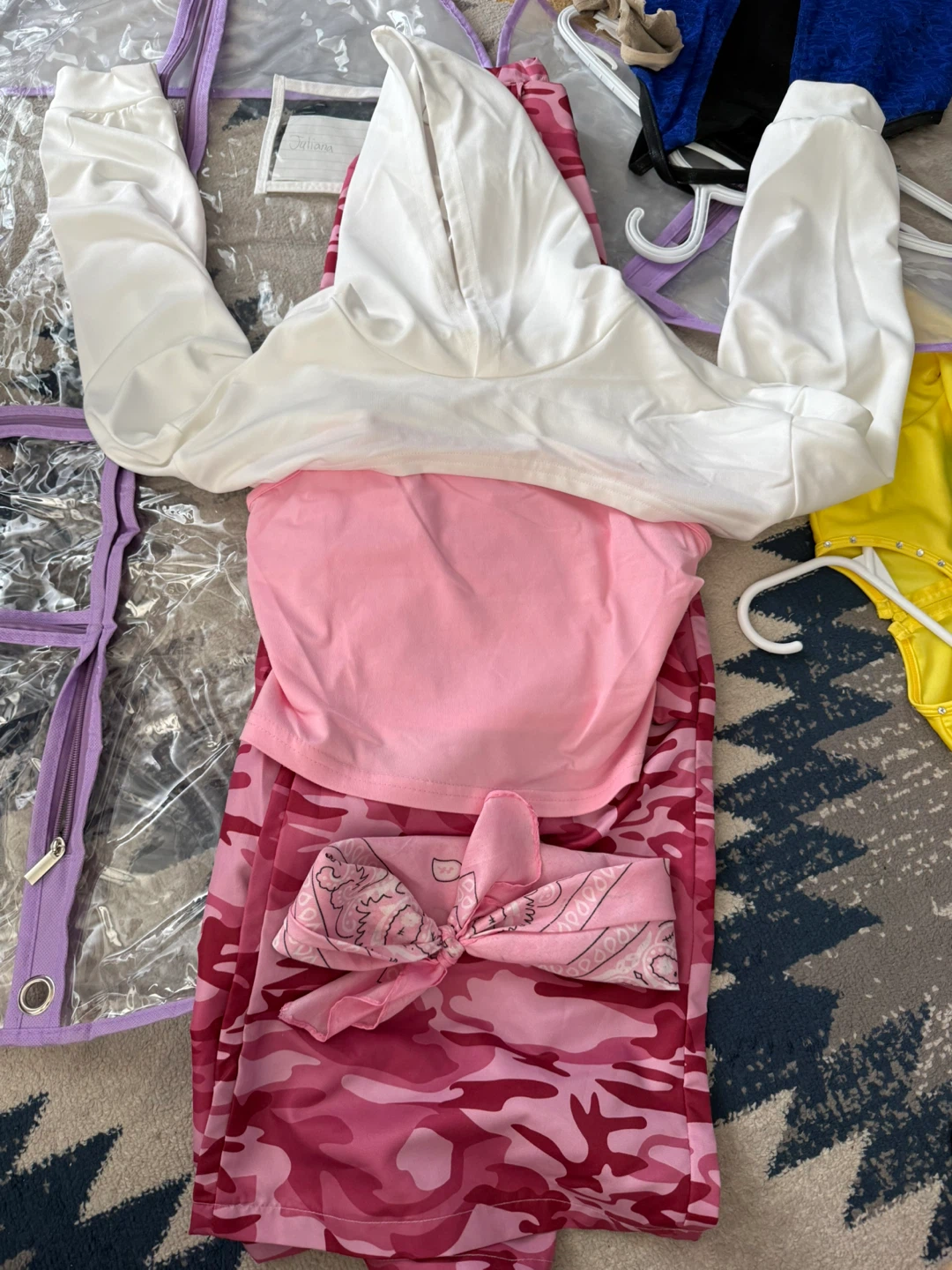 Assorted Kids Dance Costumes size 11/12 - photo 4