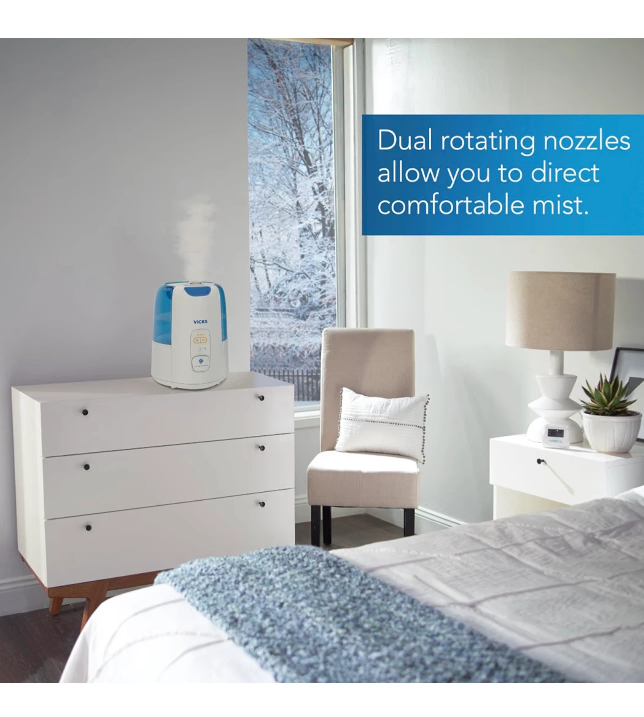 Vicks DualComfort Cool + Warm Mist Humidifier - photo 5
